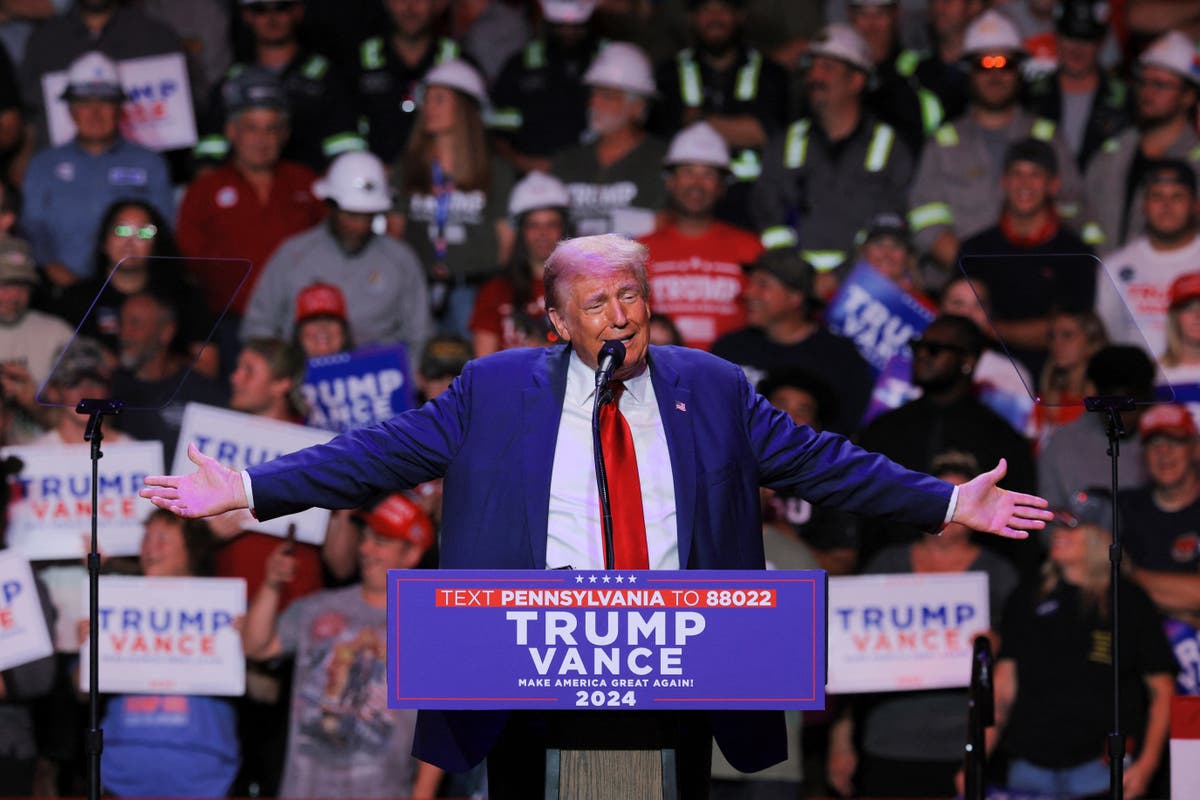 The real reason why people are leaving Donald Trump’s rallies as he...